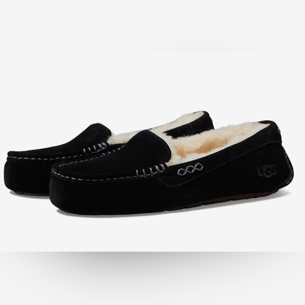UGG Women’s Ansley Water Resistant Suede Slippers Size 7